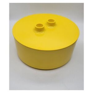 Midcentury Modern Hellerware Yellow Bowl With Lid